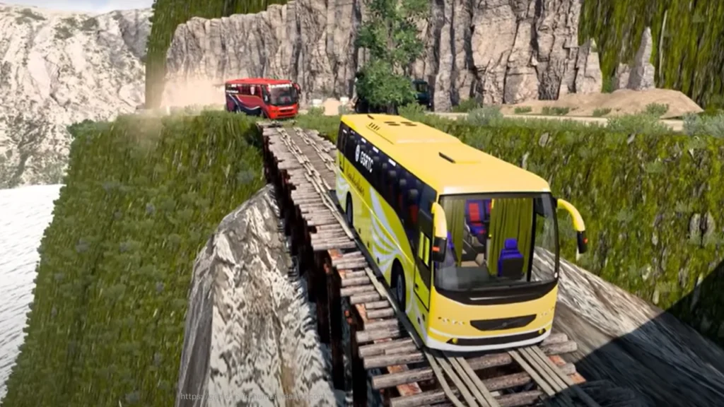 Broken Roads in Indian Truck