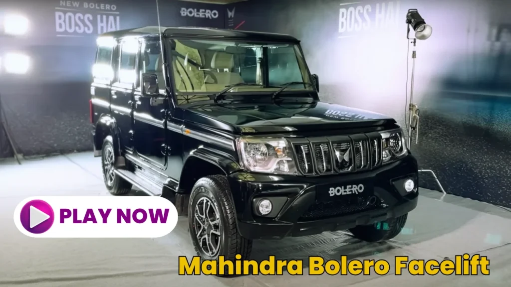 Mahindra Bolero Facelift
