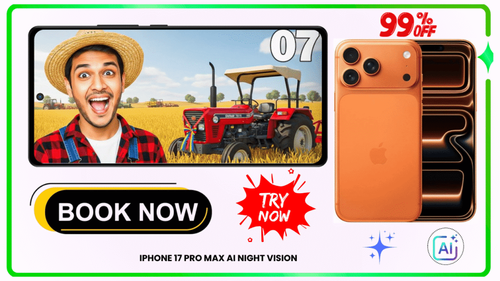 iPhone 17 Pro Max AI Night Vision